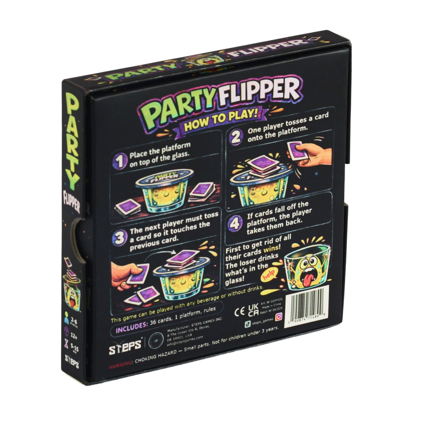 Party Flipper Base Version 2-6 Players